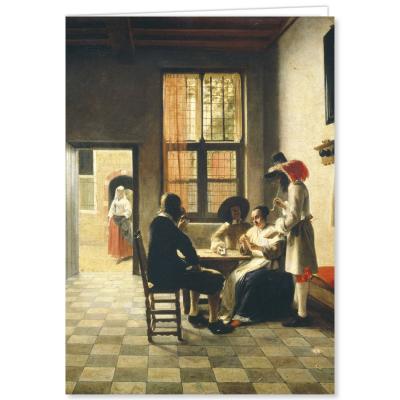 Ganymed Press - The Card Players - Pieter De Hooch